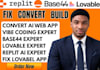 fix lovable ai base44 debug base44 replit vibe coding lovable to android IOS app