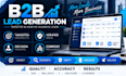 b2b lead generation, google map scraping, email scraping