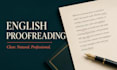 proofread and polish your english text
