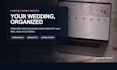 create a personalized digital wedding planning dashboard