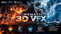 create cinematic 3d vfx, fire, smoke, water, and destruction