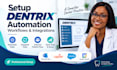 setup dentrix automation workflows and software integrations
