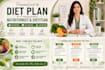 create a personalized diet plan and meal plan for your goals