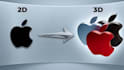 convert 2d logo design to 3d