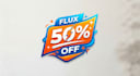 design a bold and creative discount logo for your brand
