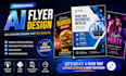 do ai flyer design