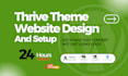 build thrive theme landing page design thrive theme builder website design