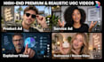 create premium realistic ai ugc video ads