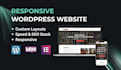 build a responsive wordpress website