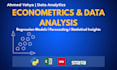 basic econometrics, regression analysis and data interpretation in 24 hours
