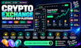 create crypto exchange website p2p exchange we3 dapp defi website wallet app