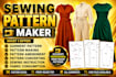 create sewing pattern maker for custom sewing patterns and garment grading pdf