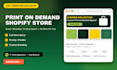 setup shopify print on demand store or shopify merch store