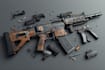 create any high quality weapon and guns 3d assets