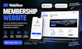 build webflow membership website with memberstack and subscriptions