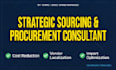 be your strategic sourcing and procurement consultant for cost reduction