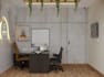 redesign 3d architectural mixed use building, office layout,cafe interior render