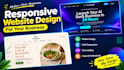 design UI UX and develop responsive tailwind css website
