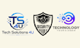 do technology tech software cyber security logo