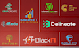 design tech crypto security and technology logo