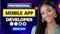 do mobile app development app developer flutter react native ai app creation