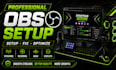 setup obs studio, streamlabs and streamelements for professional streaming