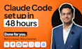 set up claude code, build mcp servers, claude skills and claude agents