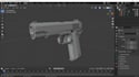 create realistic 3d weapon models, gun model, firearms model, hard surface model