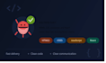 fix HTML CSS javascript react bugs and responsive issues