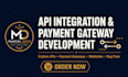 develop, fix custom API integration payment gateway and webhooks