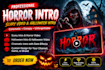 create cinematic halloween  scary horror intro video