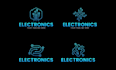 do technology tech software cyber security logo design