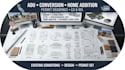 do attic, garage conversion, adu, jadu and home addition permit drawing in ca,wa