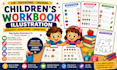 create children workbook illustrations educational worksheets and activity books