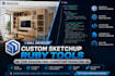 develop a custom sketchup ruby tools for parametric furniture modeling