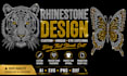 create bulk rhinestone design and  template for you