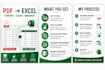 convert PDF to excel and clean your data