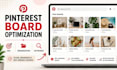 optimize pinterest boards with SEO titles, descriptions and keywords