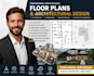 do architectural drawing 2dfloor plan autocad permit ready texas florida georgia