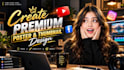 design premium  posters and thumbnails