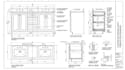 design custom vanity drawing, vanity cad drafting and fabrication plan autocad