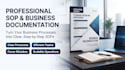create professional sops and business process documentation