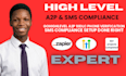 setup ghl a2p phone verification and ghl SMS compliance