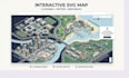 create interactive svg map ,clickable map vector map and website map design