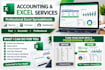 do accounting, bookkeeping, excel and financial data entry