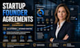 draft a legally binding US startup cofounder agreement