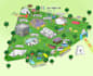 design festival map, event map, subdivision map, location map and custom map