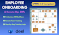 build employee onboarding and remote operations visio flowcharts