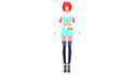 create stylized 3d anime character