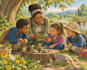 create engaging educational childrens book illustrations